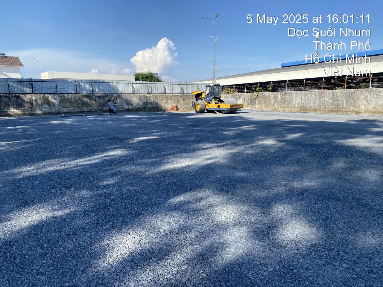 Thi công xây dựng phần thô - Depot Linh Xuân